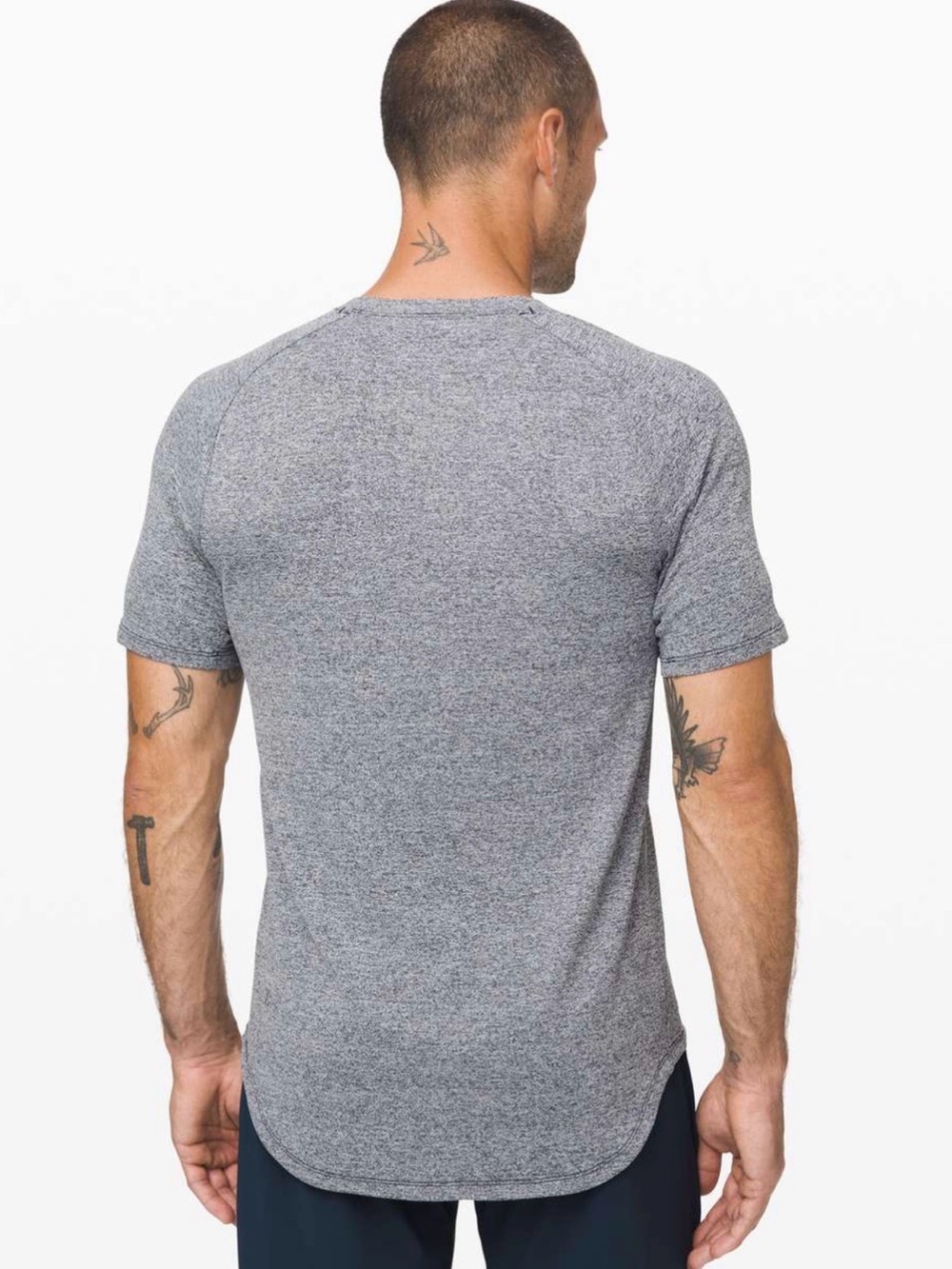 Lululemon Drysense Mesh Short Sleeve
Heathered True Navy size M